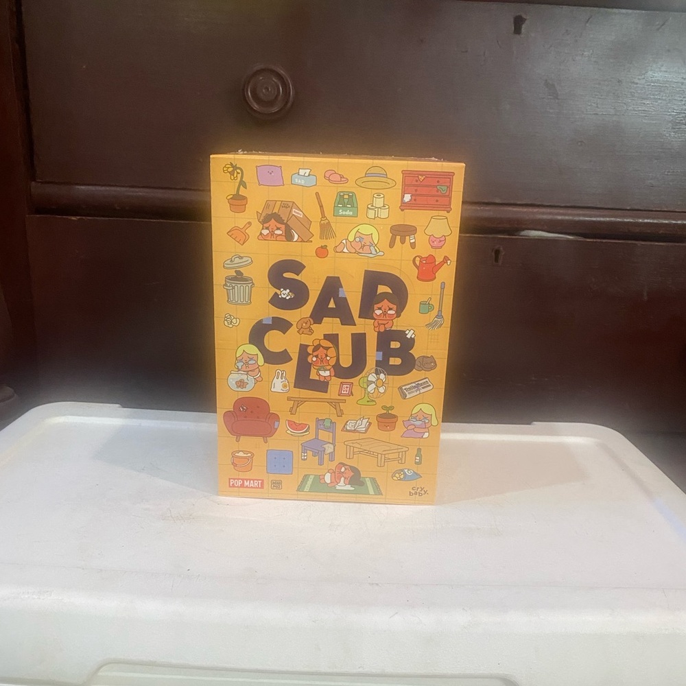Pop Mart Authentic Crybaby Sad Club Sealed Full Set Case